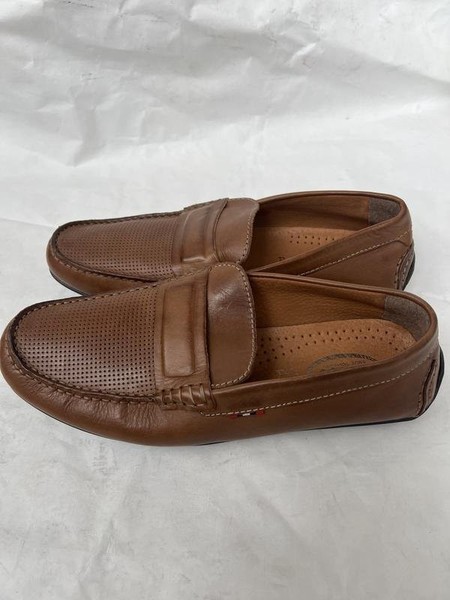 Men AMI Heels Brown Leather 43