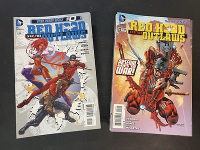 Red Hood and the Outlaws #0, 1-40 & Ann 1-2 Complete Set DC 2011 New 52 Lobdell