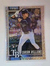 Carson Williams Rookie Sparkle Glitter 2026 Topps Series 1 Baseball