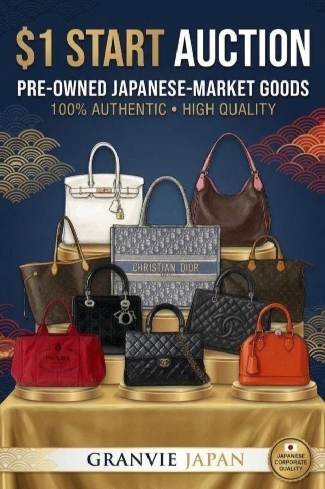 🔥$1 AUCTION🔥❘ 100%Authentic ❘ Pre-Owned Designer Bags