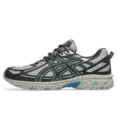 Herren Asics Gel-Venture 6 Zement/Obsidiangrau Brandneu Authentisch