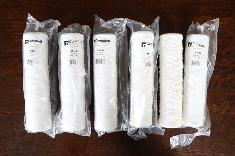 Campbell Water Filters 1SHD-30 Sediment Heavy Duty, 6 of them New sealed package