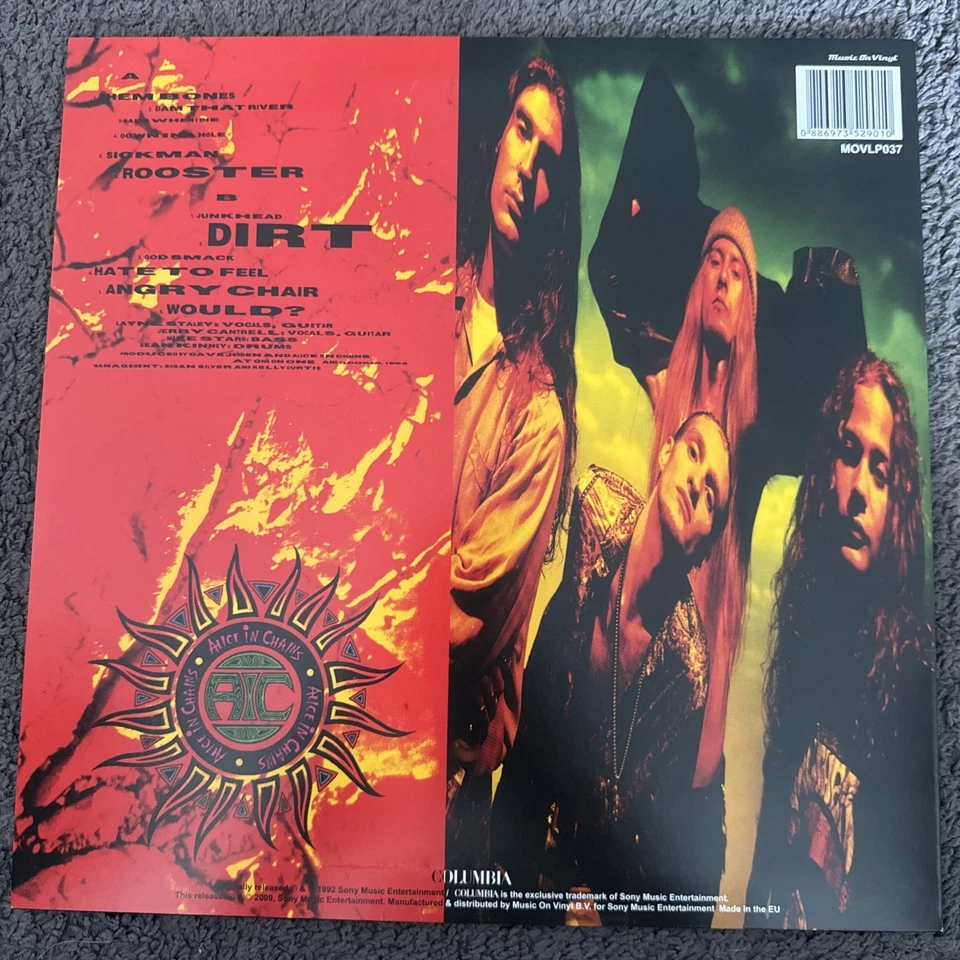 Alice in Chains Dirt MOVLP037 2010 Music on Vinyl EU Pressing 180 gram - Image 4 of 4