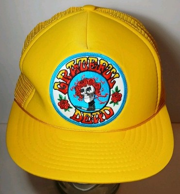 1980s 1990s Vintage Grateful Dead Hat Grateful Dead Patch Snapback Trucker Hat