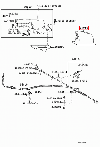 Genuine LandCruiser 78 76 75 Series VDJ HZJ FZJ Brown Handbrake Lever Boot Cover - Picture 5 of 16