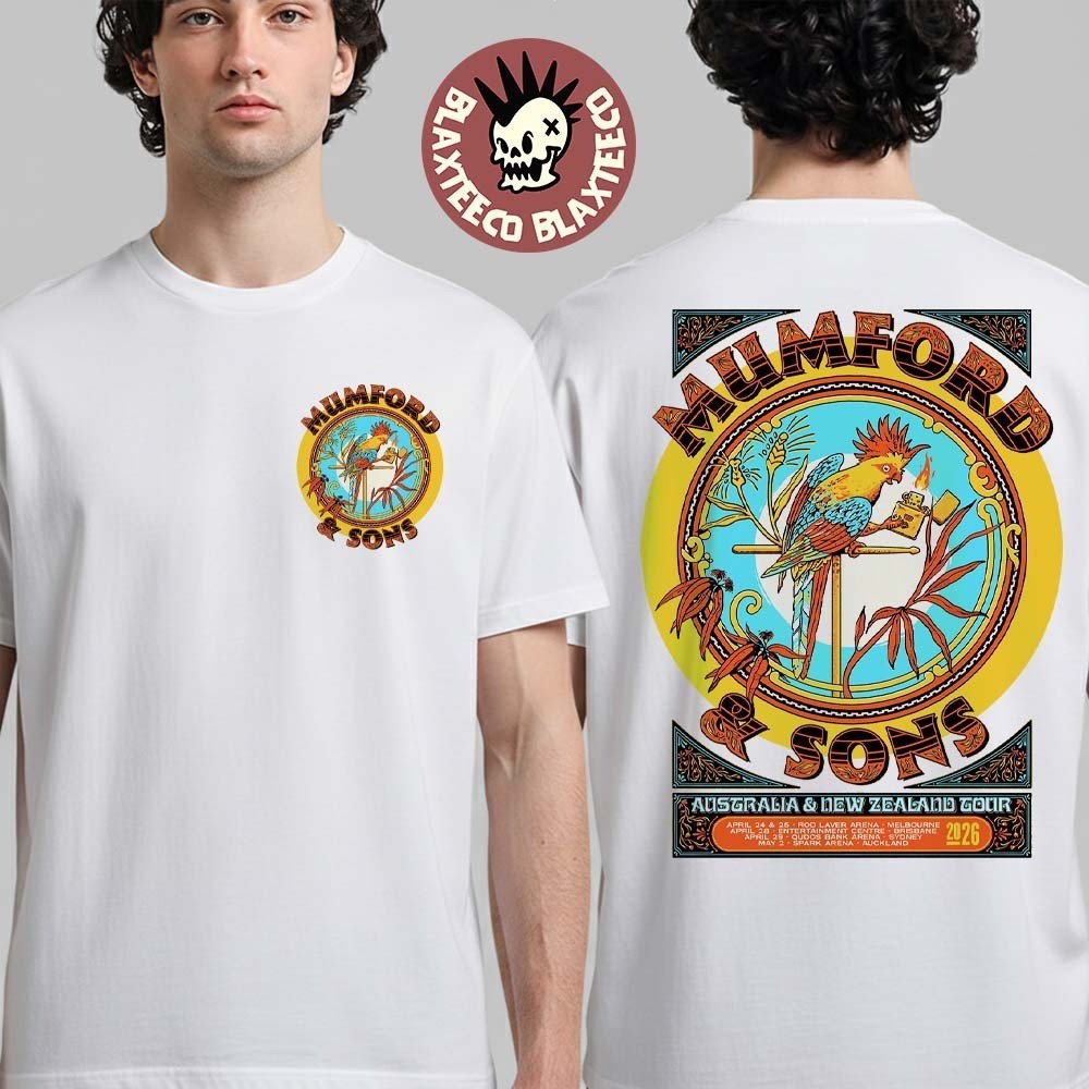 Mumford And Sons Australia Tour 2026 Shirt Parrot Lighter Poster