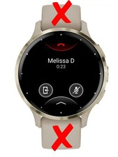Garmin Venu 3S GPS 41mm Fitness Smartwatch - Grey/Soft Gold {Missing Items}
