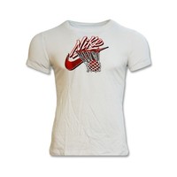 Damen T-Shirt Nike OC Swoosh Dry T-Shirt Wmns - DB6195-100 - M Nike
