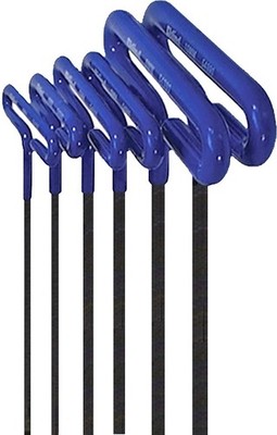 Cushion Grip Hex Keys Metric T-Key Wrench Set EKLIND 55166 6pc Metric Allen