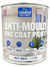 Anti-Mould Paint | Bathrooms Kitchens Walls Ceilings | Matt White