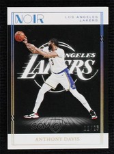 2020-21 Panini Noir Association Edition Holo Silver 11/25 Anthony Davis #50 0gq0