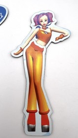 2000 Space Channel 5 Promotional 11 Magnet Set Sega Dreamcast Loose Complete