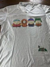 Vintage South Park Shirt Mens Medium 1998 Stanley Desantis Comedy Central 90s TV