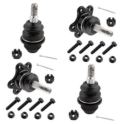 4pcs Front Suspension Upper and Lower Ball Joint Set Fit for Cadillac