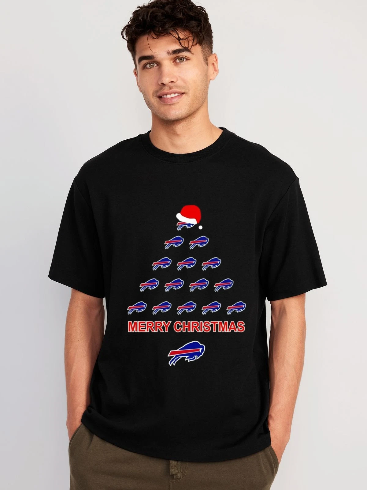 Buffalo Bills Christmas Tree Celebration TShirt