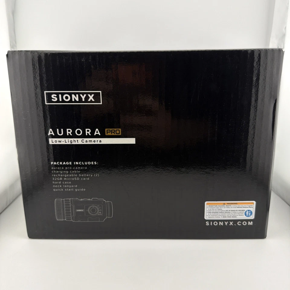 Cámara de visión nocturna a color SiOnyx Aurora PRO con estuche rígido y 2 pilas *LEER Foto 3 de 4