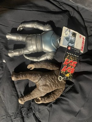 GIANT Y-MSF RAYMOND TOYS 12  1967 KING KONG ESCAPES LOT OF 2 GODZILLA BRAND NEW!