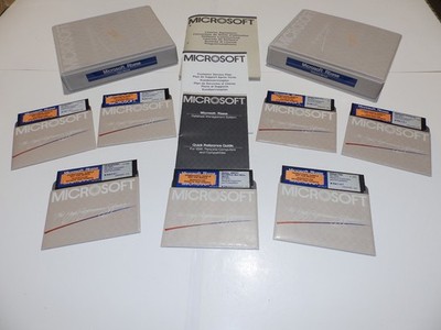 Vintage Software - Microsoft RBase Database Management System (5.25'' diskettes)