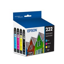 EPSON 232 Claria Black Color Ink Combo Pack T232120-BCS FREESHIP
