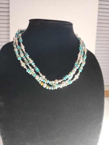 Jay King Sterling Silver Beaded Necklace