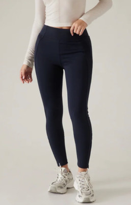 Athleta Delancey Skyline Tight Navy Blue XS
