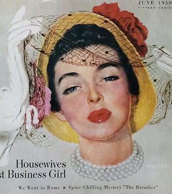 Chatelaine June 1950 Canadian Woman's Magazine Fashion Vintage