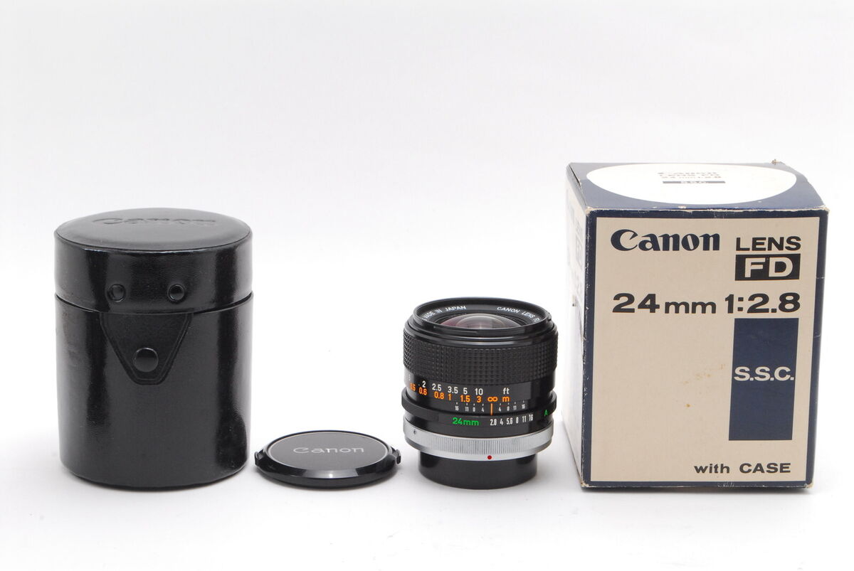 ⭐️Near MINT⭐️ Canon FD 24mm f/2.8 S.S.C Wide Angle Prime ⭐️Near MINT⭐️ Canon FD 24mm f/2.8 S.S.C Wide Angle Prime