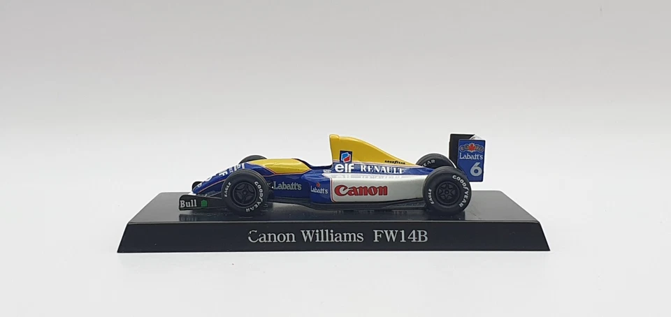 1/64 Aoshima Williams F1 1992 FW14b #6 RICCARDO PATRESE diecast car model - Image 2 of 4