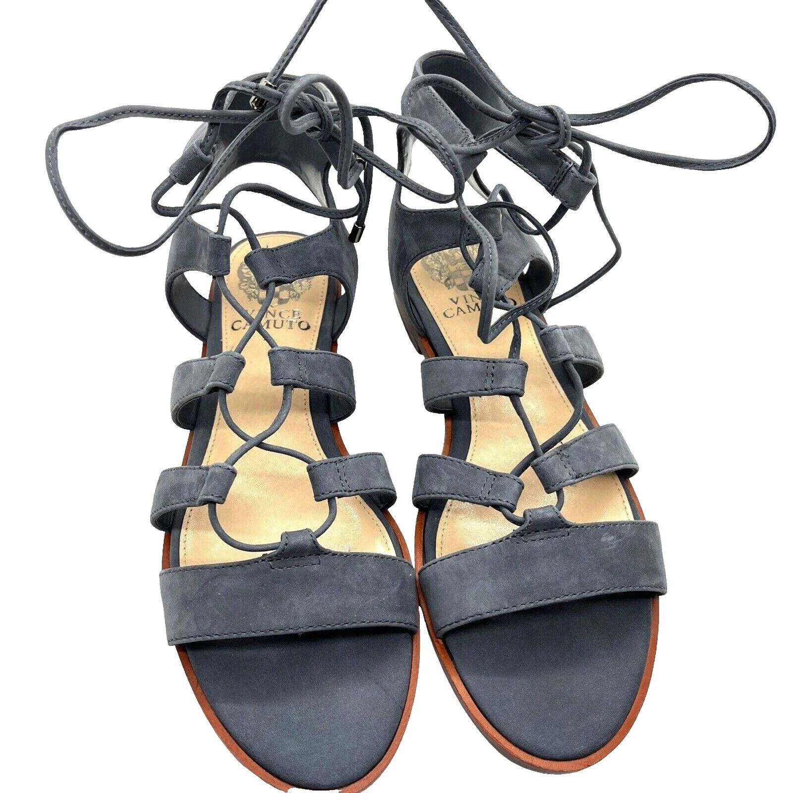 Vince Camuto Women's Suede Upper Material Gladiator Sandals