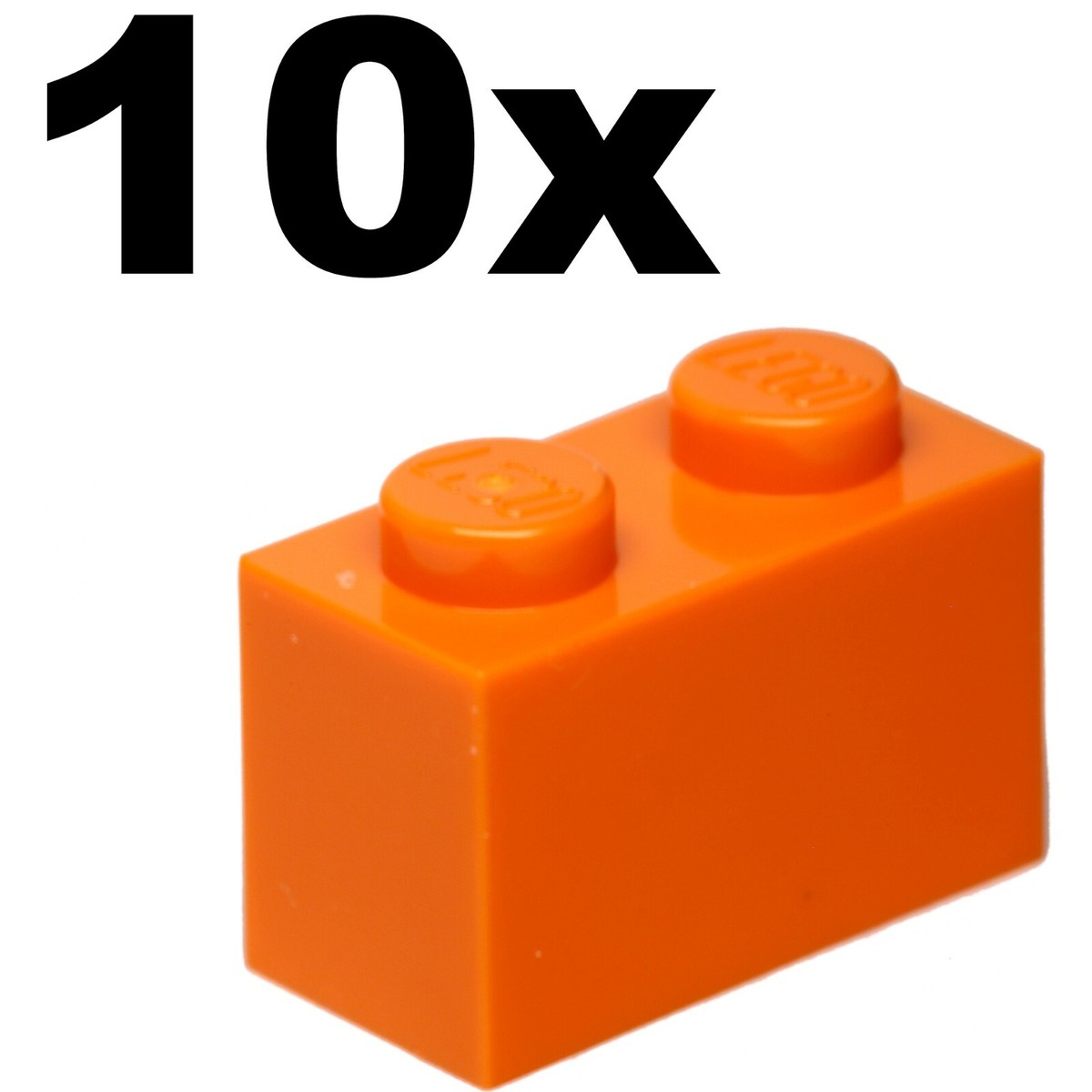 NEW LEGO - BRICKS - 1 x 2 - Orange brick x 10 - 1x2 | eBay 【未使用】LEGO オレンジ02×02 ブロック 30個