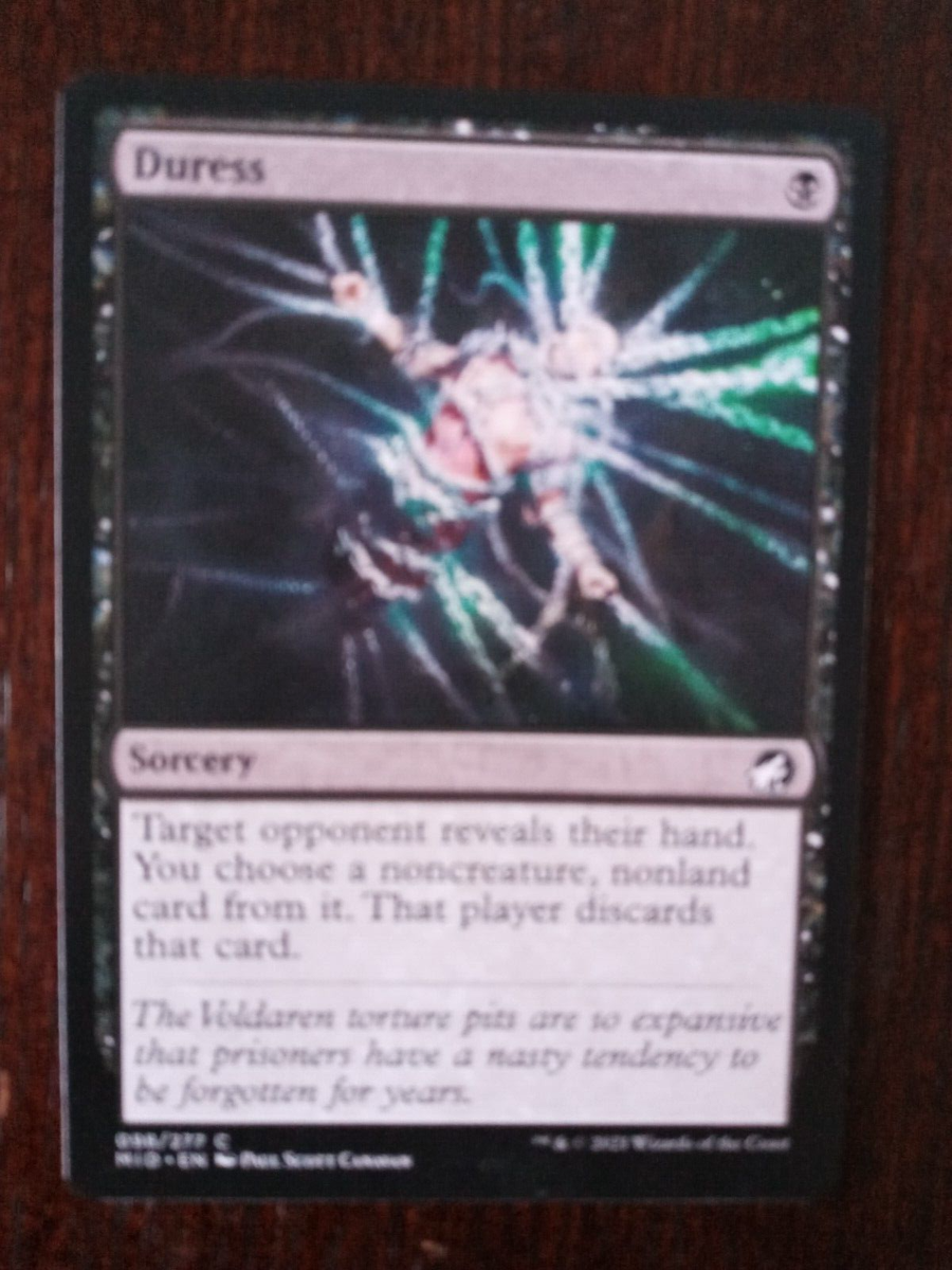 Duress MID MTG 98/277 COMMON M/NM | eBay