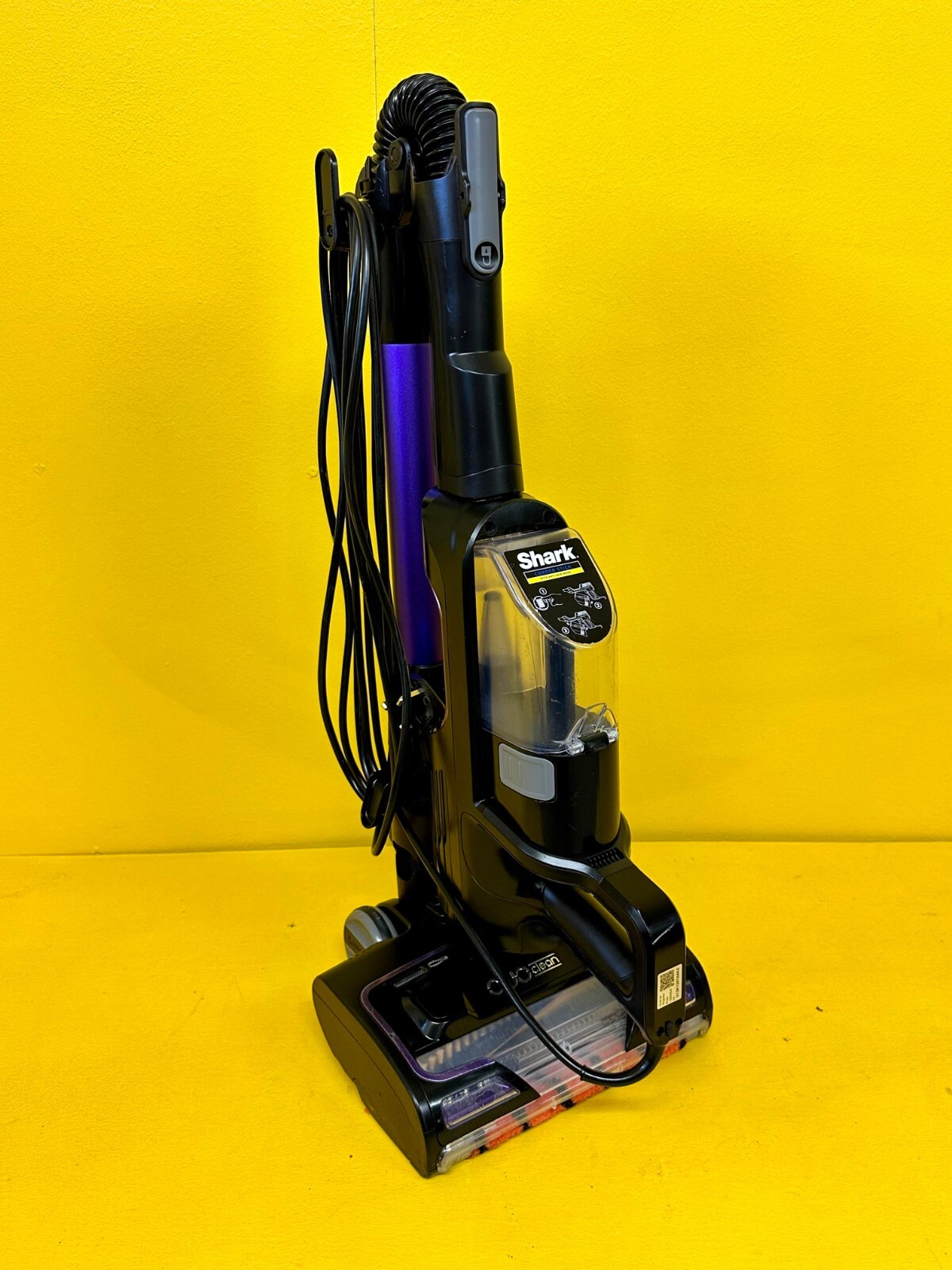 SHARK HZ500 ANTI HAIR WRAP ANIMAL PET PURPLE CORDED STICK VACUUM