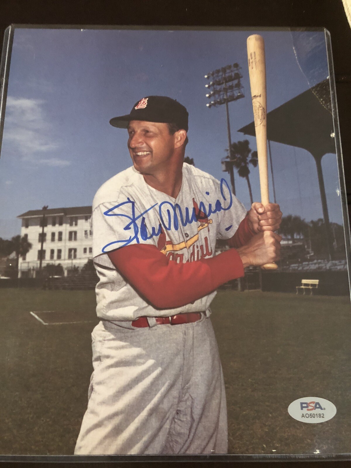 Stan Musial signed 8x10 photo autograph auto PSA DNA
