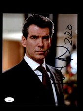 Pierce Brosnan JSA Certed Signed 8x10 James Bond Photo Autograph
