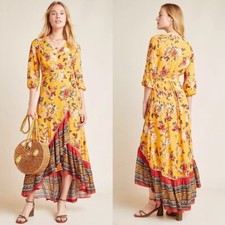 Anthropologie Farm Rio Soigne Maxi Dress