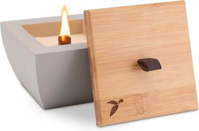 Kerzenfresser Tisch feuer Outdoor Kerze Dauerdocht Kamin Fackel Licht 01B3301M