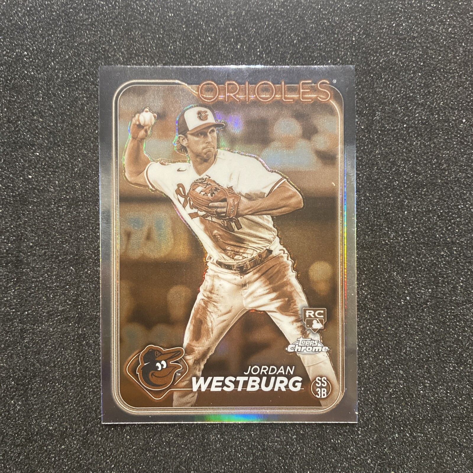 Jordan Westburg (RC) 2024 Topps Chrome - Sepia Refractor #277