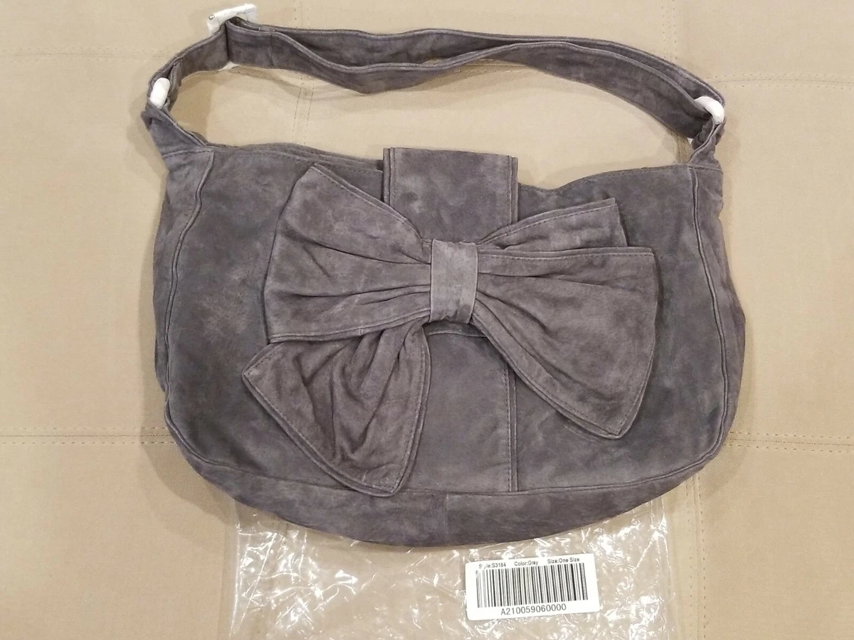 Gray hobo purse clearance