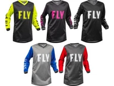 Fly Racing Youth F-16 Jersey Kids MX/ATV/MTB Offroad Dirt Bike Riding Shirt 2023