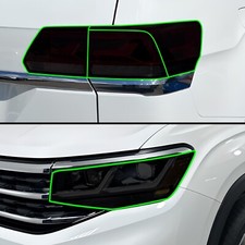 Fits Volkswagen Atlas 2021-2023 Tail Head Light Precut Smoked PPF Tint Headlight