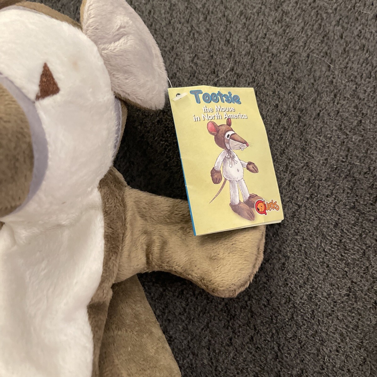 New Emirates Airlines Plush Puppet Tootsie The Mouse In North