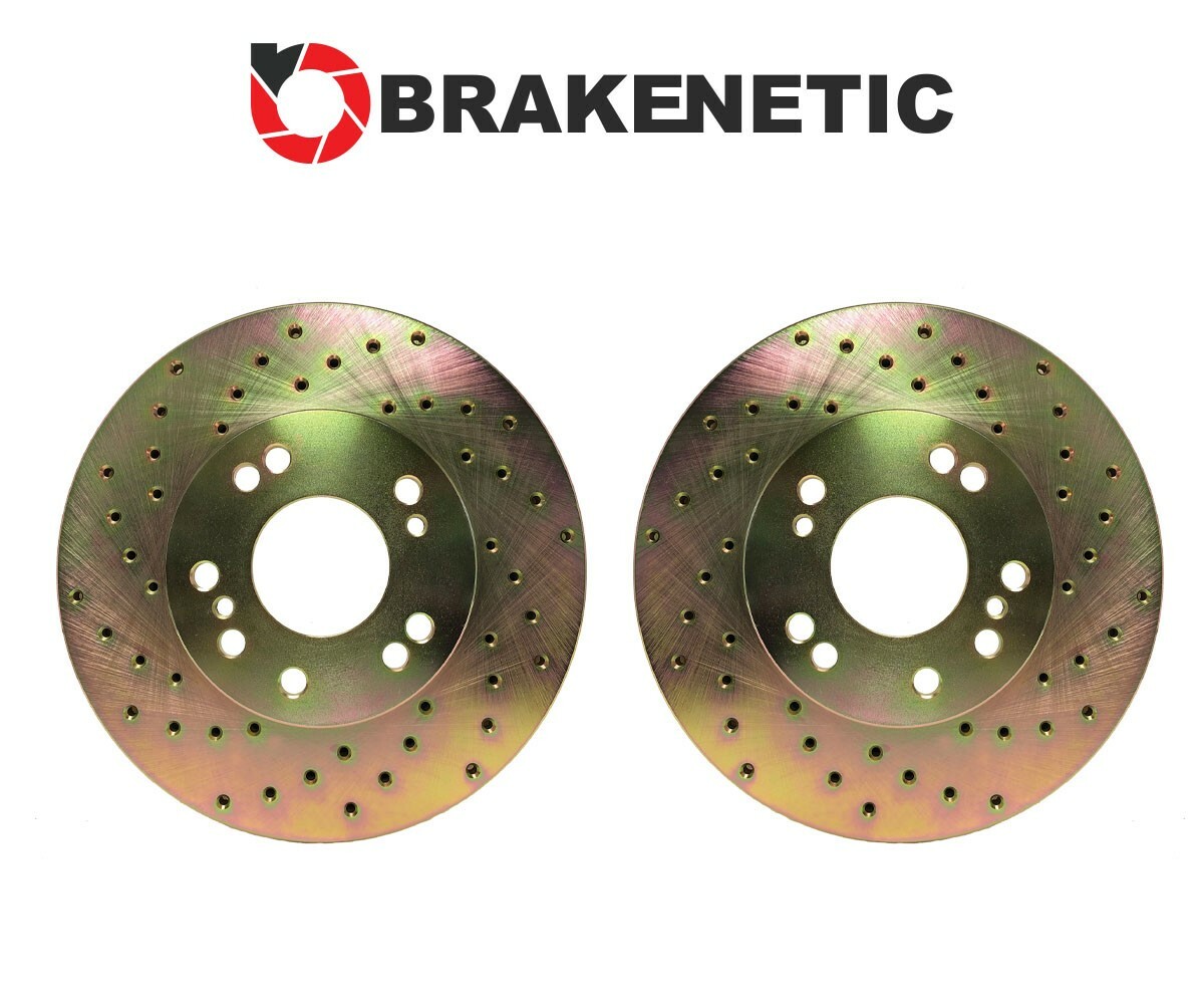 ブライス　9/8 FRONT BRAKENETIC Sport Drill Brake Rotors 26mm Z32 300ZX