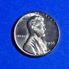 1956-P LINCOLN WHEAT CENT R/B (W/MINT LUSTER) "U-GRADE" BU UNCIRCULATED #1