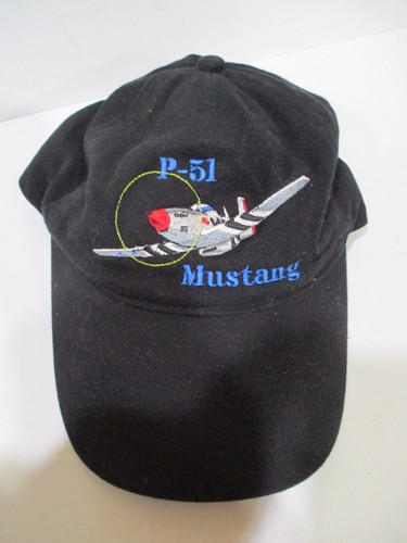 Embroidered P-51 Mustang Hat. Airplane Hat. NEW!