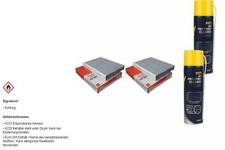 2x MAHLE Innenraumfilter MANNOL Klimareiniger für VW UP Seat Mii KF1_ 1.0 Citigo