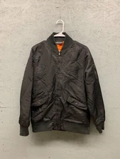 The Hundreds Jacket Bomber Nylon Full Zip Streetwear Casual Men’s Size M Black