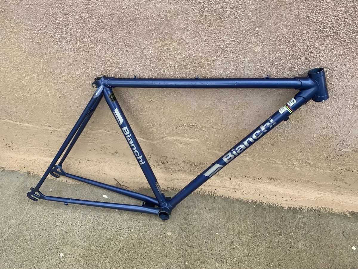 Vintage Bianchi Road Bike Frame 47cm Cr Mo