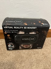 Utopia 360 Virtual Reality 3D Headset Bluetoo...