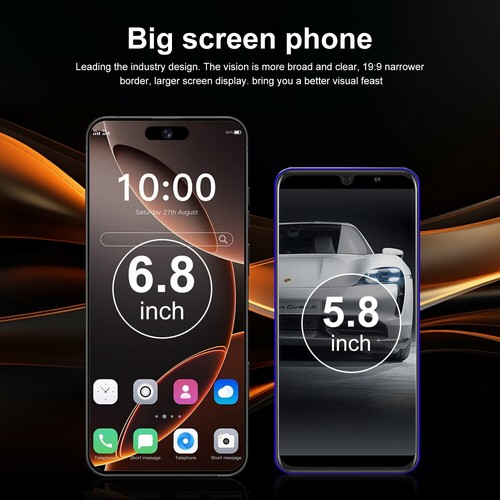 i16 Plus Handy Smartphone Android entsperrt global 6,8" 8+512GB 8000mAh 24+48MP - Bild 15 von 26