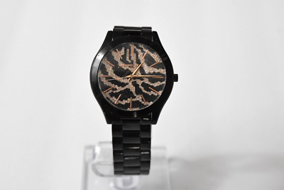 Michael Kors Slim Runway Rose Gold Black Zebra Dial MK3316  display picture 2